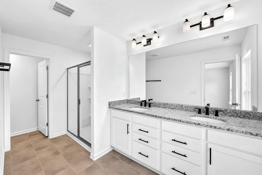 Furnished interior view inside a new home in Silverstone, Knightdale (Image 10).