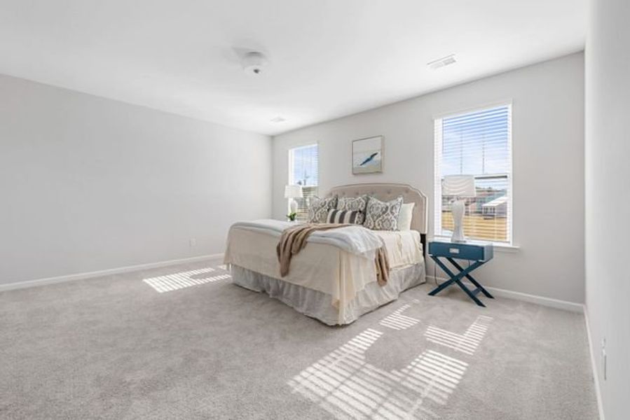 Representative furnished interior of a home built from the Kipling P by True Homes in Homecoming, Ravenel (Image 9). Representative furnished interior of a home built from the Kipling P by True Homes in Homecoming, Ravenel (Image 9).