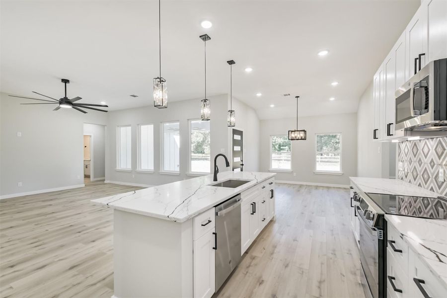 Furnished interior view inside a new home in , Hockley (Image 34).