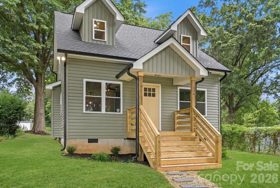 Exterior details and patio area of a home in , Kannapolis (Image 3).