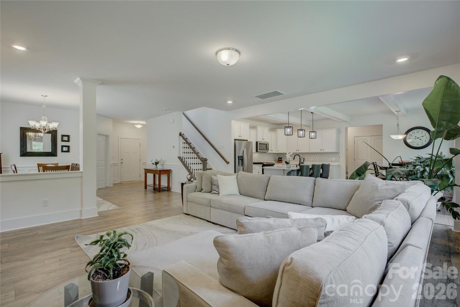 Furnished interior view inside a new home in , York (Image 17).
