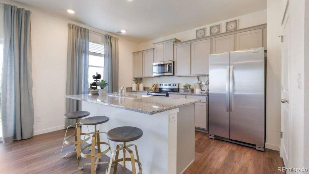 Furnished interior view inside a new home in Westgate, Greeley (Image 7).