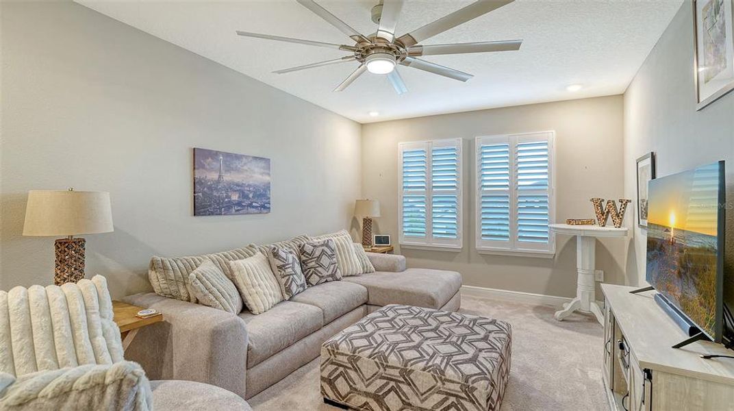 Furnished interior view inside a new home in Star Farms at Lakewood Ranch, Bradenton (Image 15).