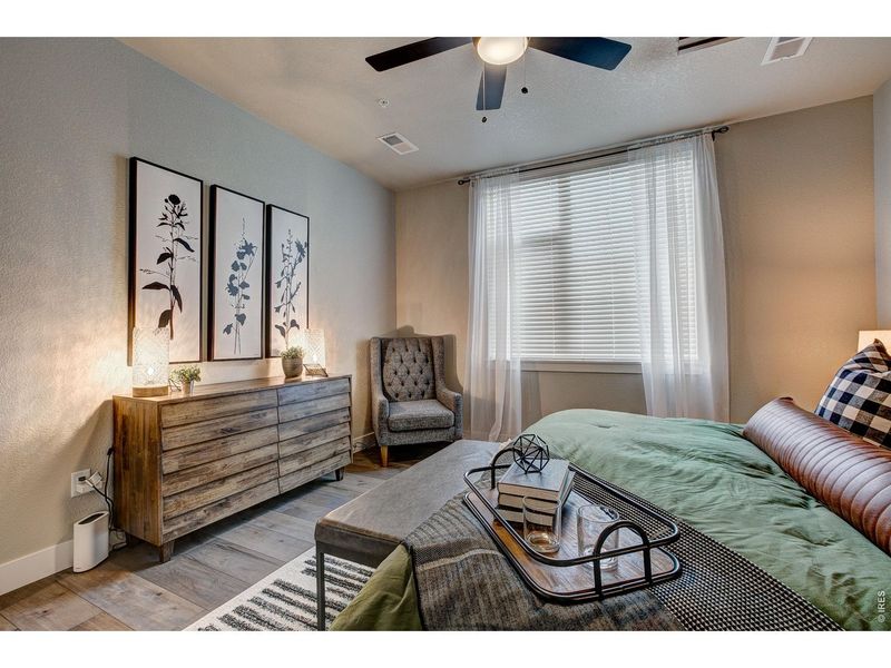 Furnished interior view inside a new home in , Loveland (Image 20).