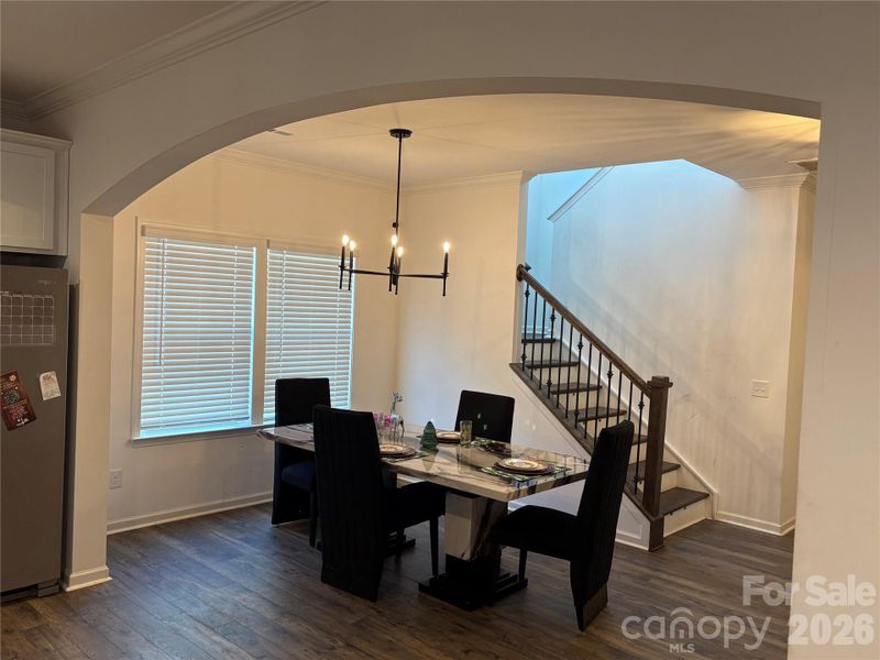 Furnished interior view inside a new home in Hidden Lakes, Statesville (Image 6).