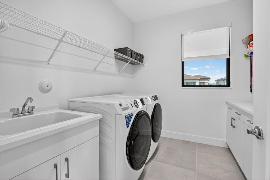 Furnished interior view inside a new home in , Boca Raton (Image 33).