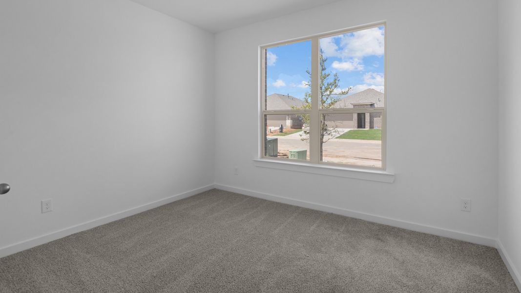 Representative unfurnished interior of a home built from the The Oxford by D.R. Horton in Allen Farms, Lubbock (Image 12).