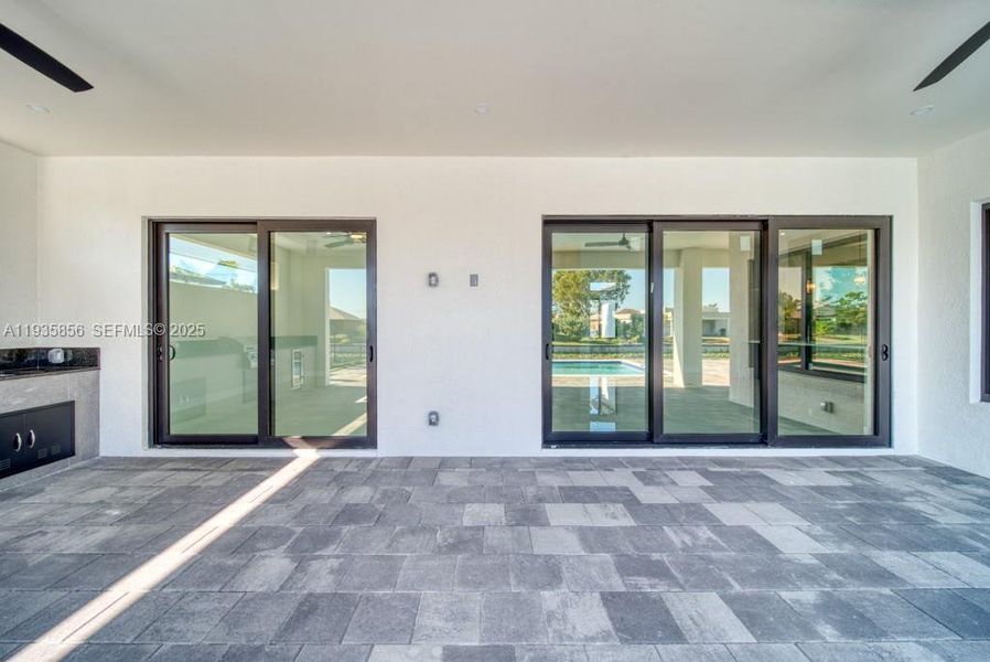 Exterior details and patio area of a home in , Cape Coral (Image 40).