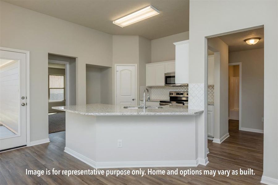Furnished interior view inside a new home in Sterling Ridge, Huntsville (Image 9).