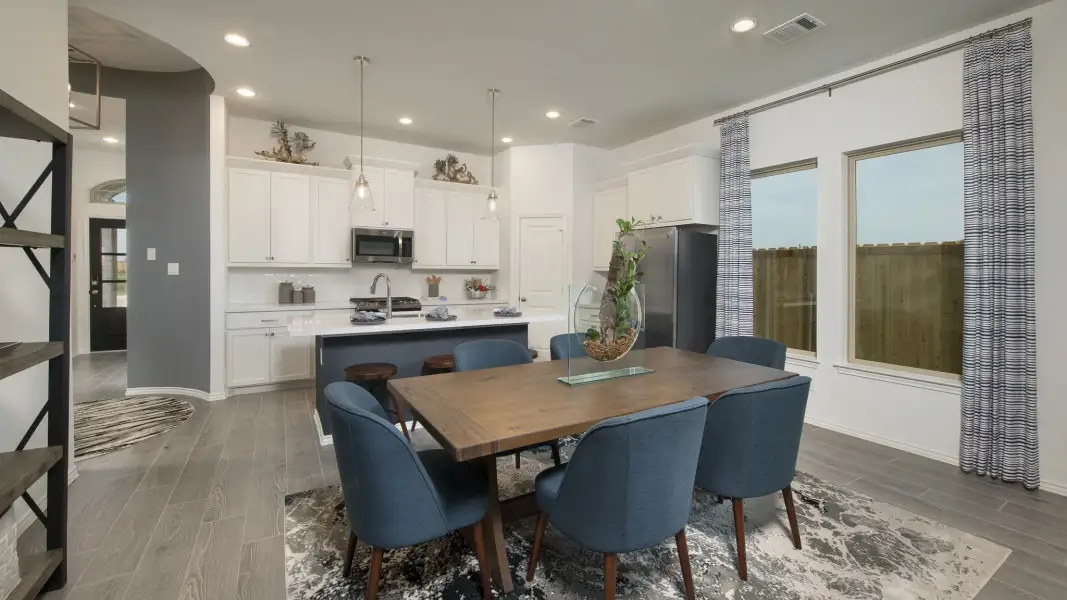 Furnished interior view inside a new home in Woodhavyn, Magnolia (Image 11).