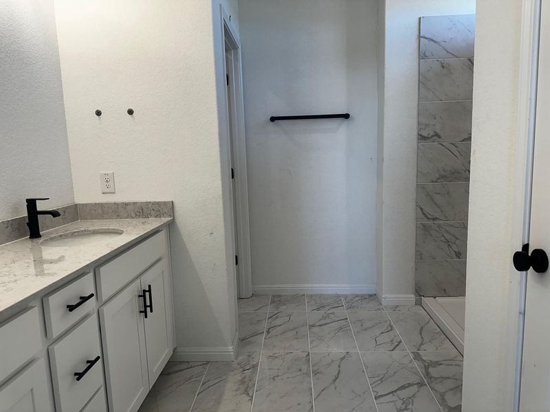 Furnished interior view inside a new home in Patterson Ranch, Georgetown (Image 9).