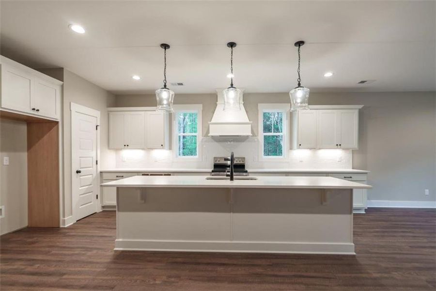 Furnished interior view inside a new home in , Social Circle (Image 9).