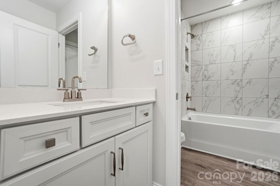 Furnished interior view inside a new home in Heritage - 55+ Community, Indian Trail (Image 17).