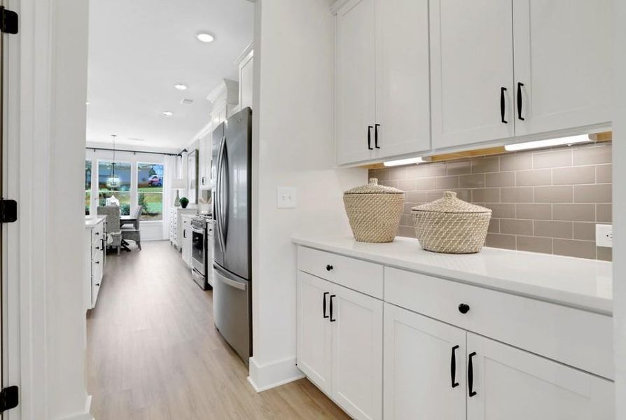Furnished interior view inside a new home in , Pendergrass (Image 17).