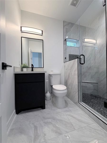 Furnished interior view inside a new home in , Houston (Image 6).