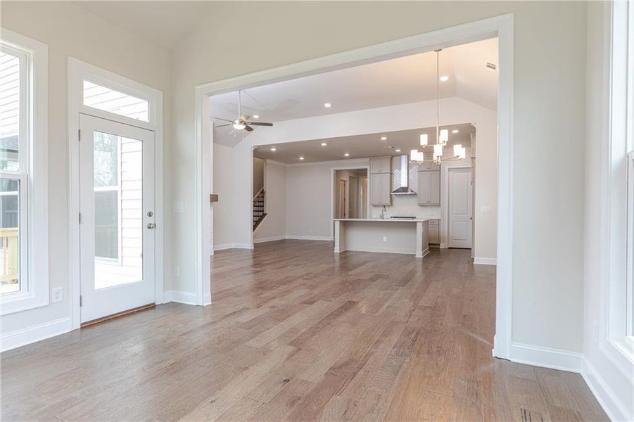 Spacious, unfurnished interior of a new home in Aberdeen, Hoschton (Image 20). Spacious, unfurnished interior of a new home in Aberdeen, Hoschton (Image 20).