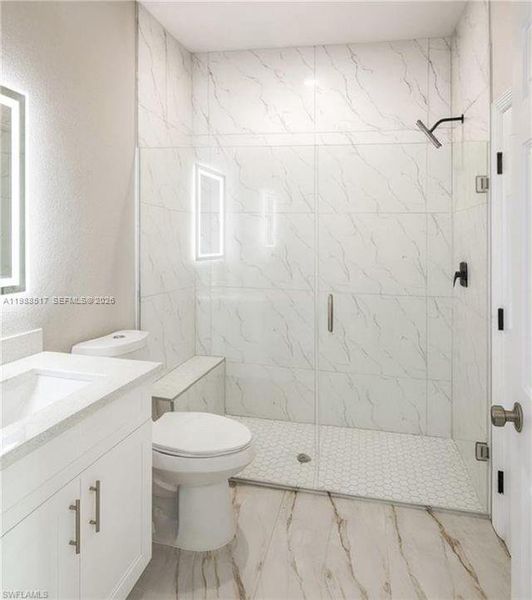 Furnished interior view inside a new home in , Lehigh Acres (Image 4).