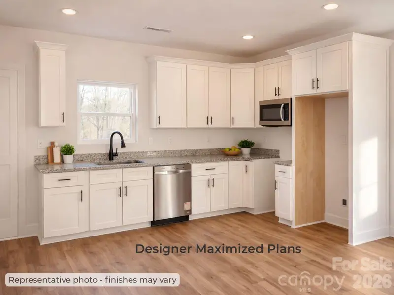 Furnished interior view inside a new home in , Albemarle (Image 3).