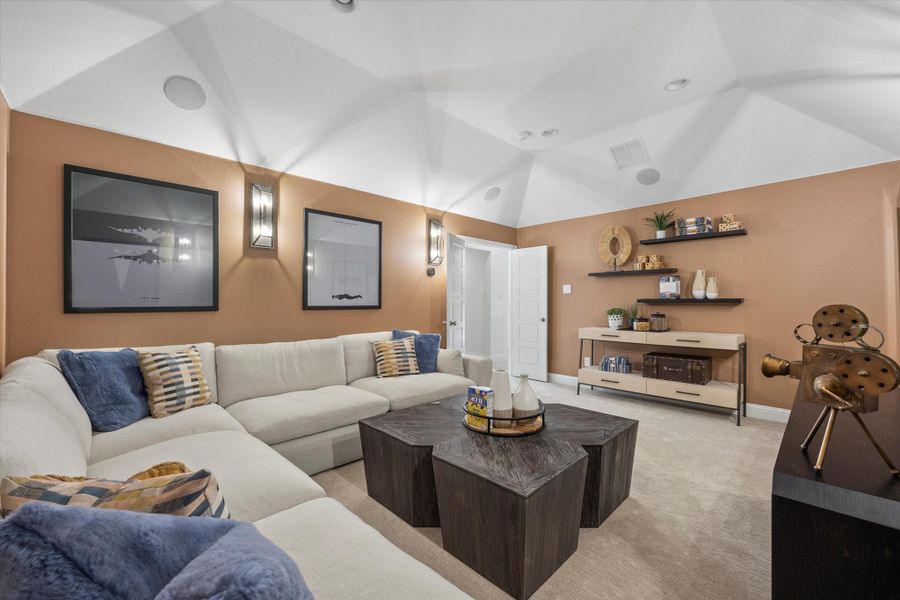 Furnished interior view inside a new home in Lake Shore Village, Rowlett (Image 26).