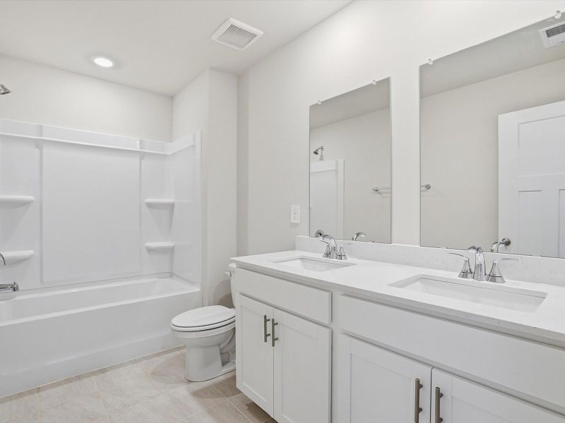 Furnished interior view inside a new home in Ashby Woods, Boiling Springs (Image 6).