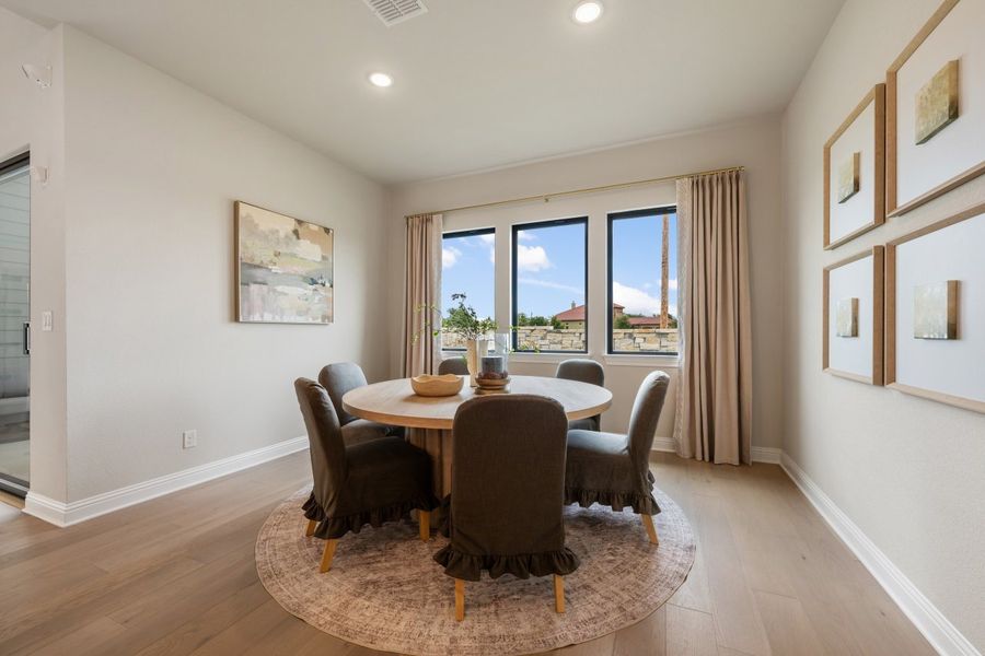 Representative furnished interior of a home built from the Ashlyn by Ashton Woods in La Cima, San Marcos (Image 8). Representative furnished interior of a home built from the Ashlyn by Ashton Woods in La Cima, San Marcos (Image 8).