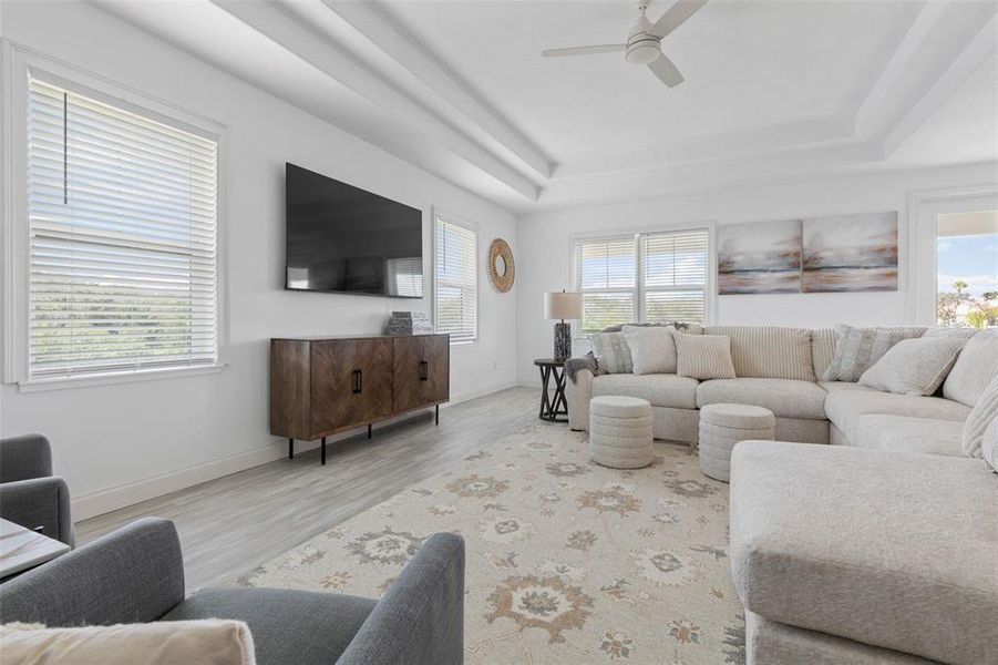 Furnished interior view inside a new home in , Palm Coast (Image 60). Furnished interior view inside a new home in , Palm Coast (Image 60).