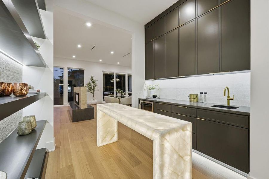 Furnished interior view inside a new home in , Houston (Image 5).