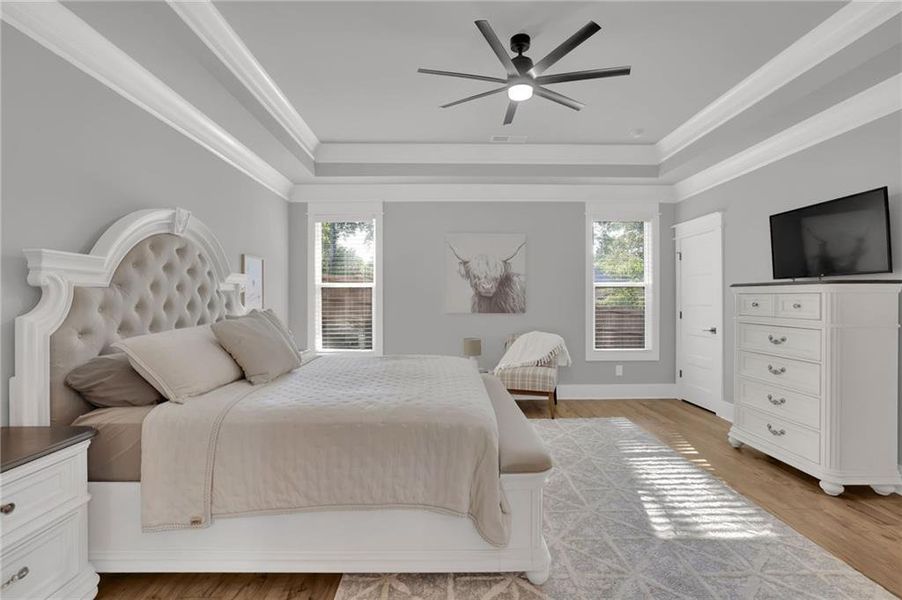 Furnished interior view inside a new home in , Canton (Image 4).