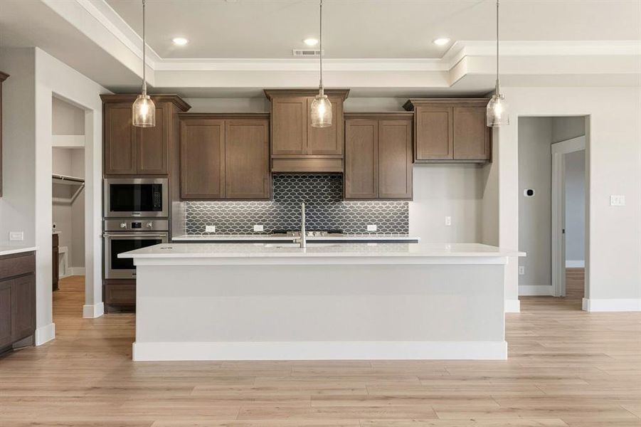 Furnished interior view inside a new home in Ladera Prosper, Prosper (Image 16).