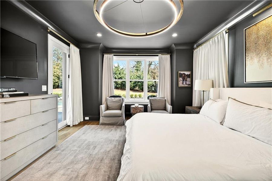 Furnished interior view inside a new home in , Atlanta (Image 39).