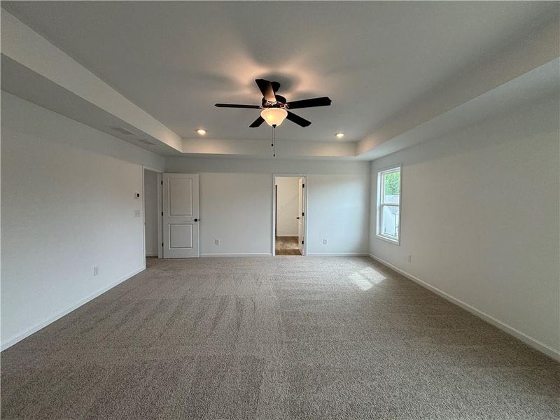 Spacious, unfurnished interior of a new home in Arbors at Richland Creek, Buford (Image 17).