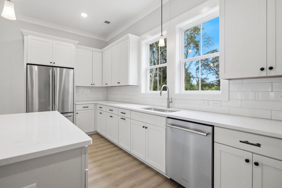 Furnished interior view inside a new home in , Meggett (Image 5).