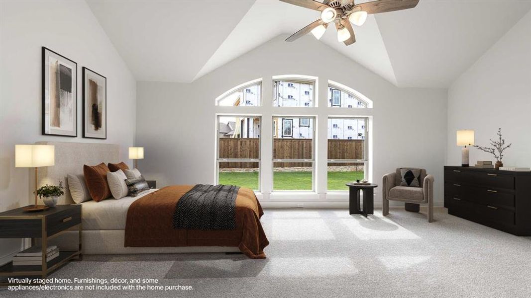 Furnished interior view inside a new home in Hillstead, Lavon (Image 16).