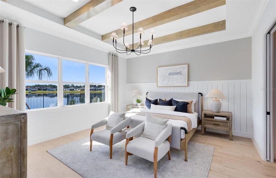 Furnished interior view inside a new home in Del Webb Minneola, Minneola (Image 14).