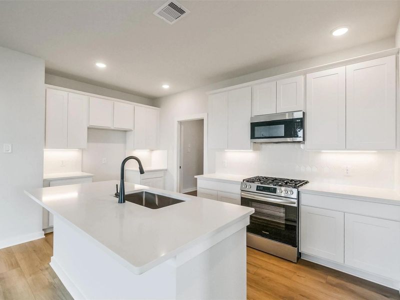 Furnished interior view inside a new home in Emberly, Beasley (Image 10).