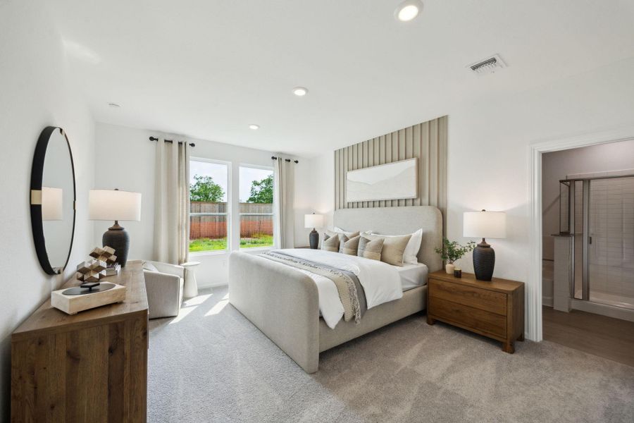 Furnished interior view inside a new home in Windcress, Cove (Image 11).