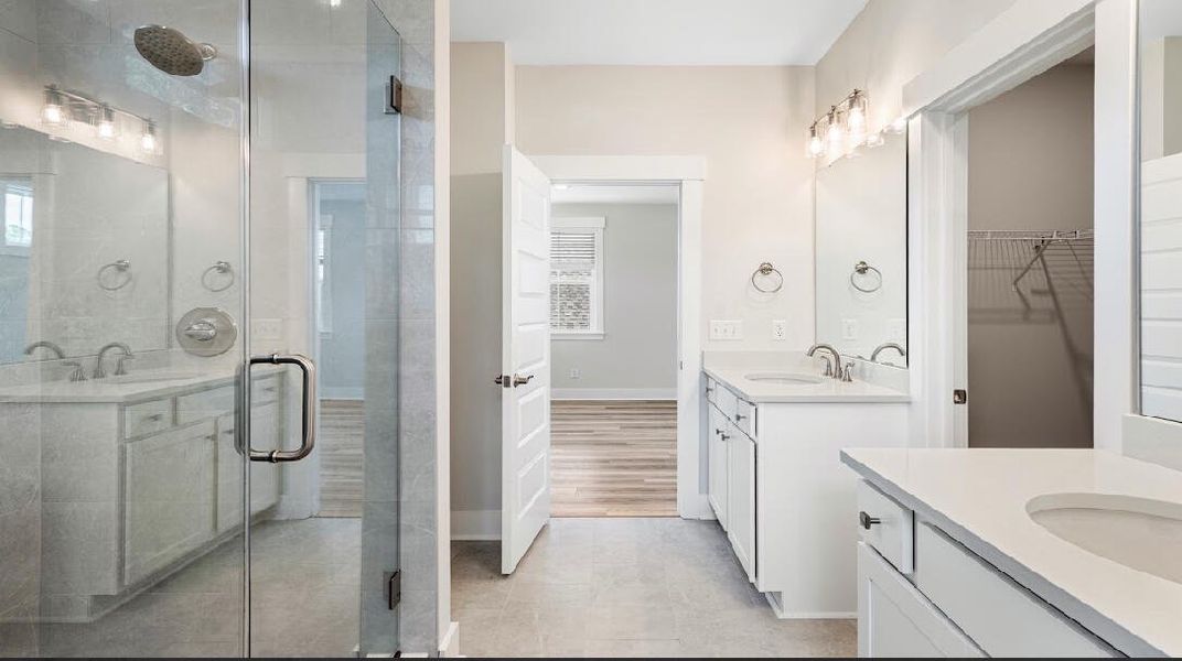 Furnished interior view inside a new home in Midtown at Nexton, Summerville (Image 11).