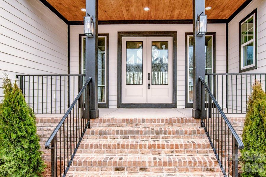 Exterior details and patio area of a home in , Lincolnton (Image 26).