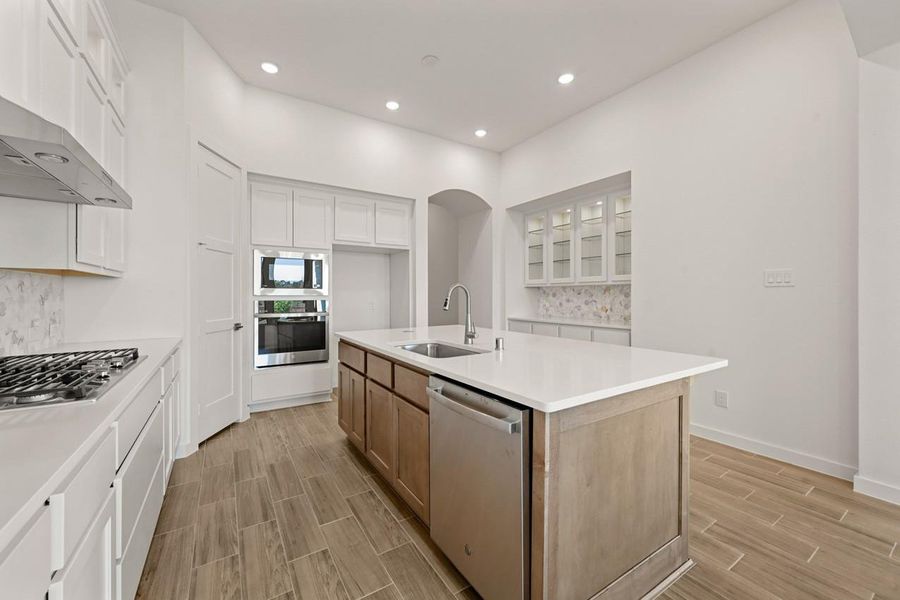 Furnished interior view inside a new home in Kresston: 55ft. lots, Magnolia (Image 11).