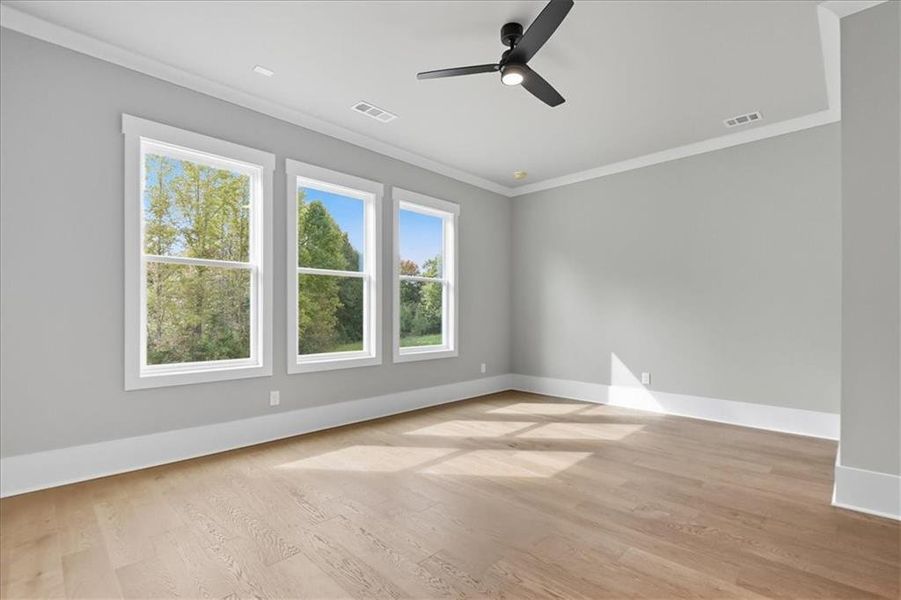 Spacious, unfurnished interior of a new home in Old Town Estates, Dacula (Image 36).