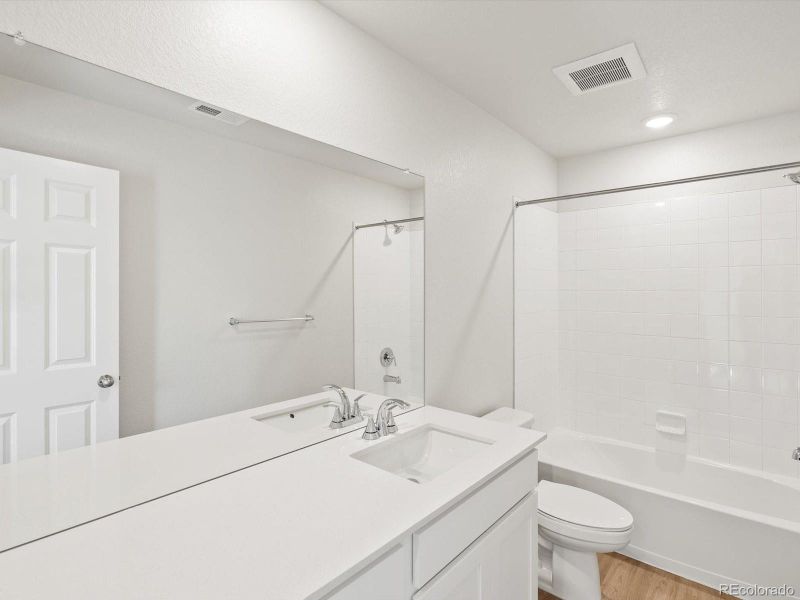 Furnished interior view inside a new home in Lake Bluff, Greeley (Image 6). Furnished interior view inside a new home in Lake Bluff, Greeley (Image 6).