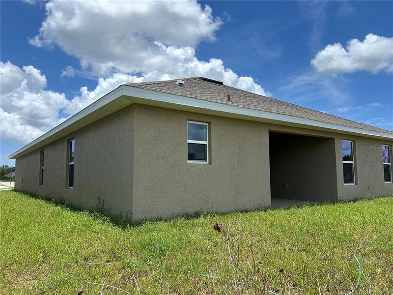 Back and Side of House