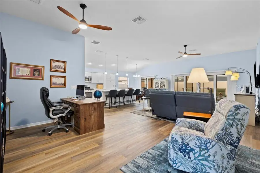 Furnished interior view inside a new home in , The Villages (Image 3).