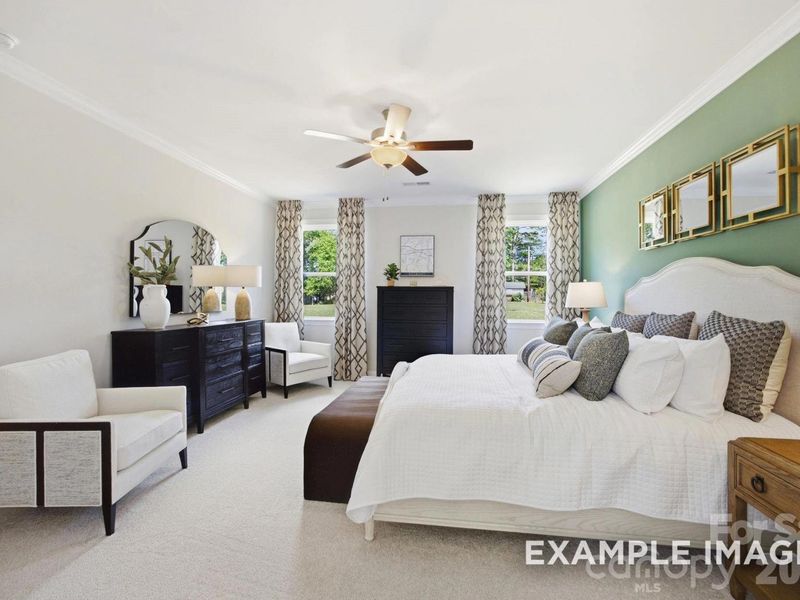 Furnished interior view inside a new home in Windgate, Mooresville (Image 25).