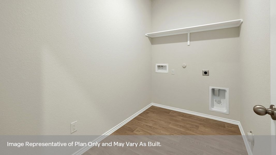 Representative unfurnished interior of a home built from the The Midland by D.R. Horton in Bollinger, Maxwell (Image 19).