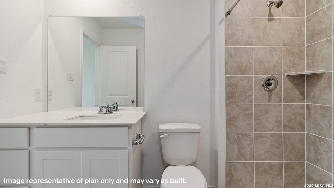 Furnished interior view inside a new home in Blue Ridge Ranch, San Antonio (Image 8).