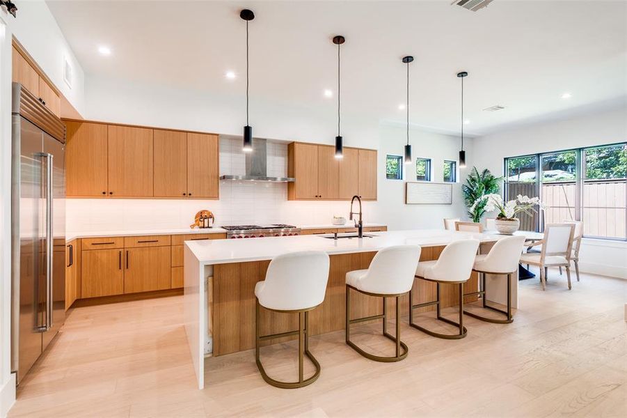 Furnished interior view inside a new home in , Dallas (Image 8).