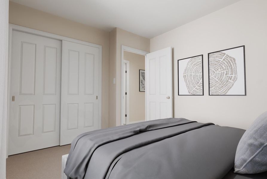 Bedroom | Acadia | Spring Valley | New Homes In Longmont, CO By Landsea Homes