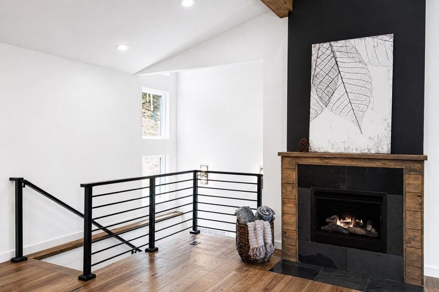 Furnished interior view inside a new home in , Blue Ridge (Image 19).