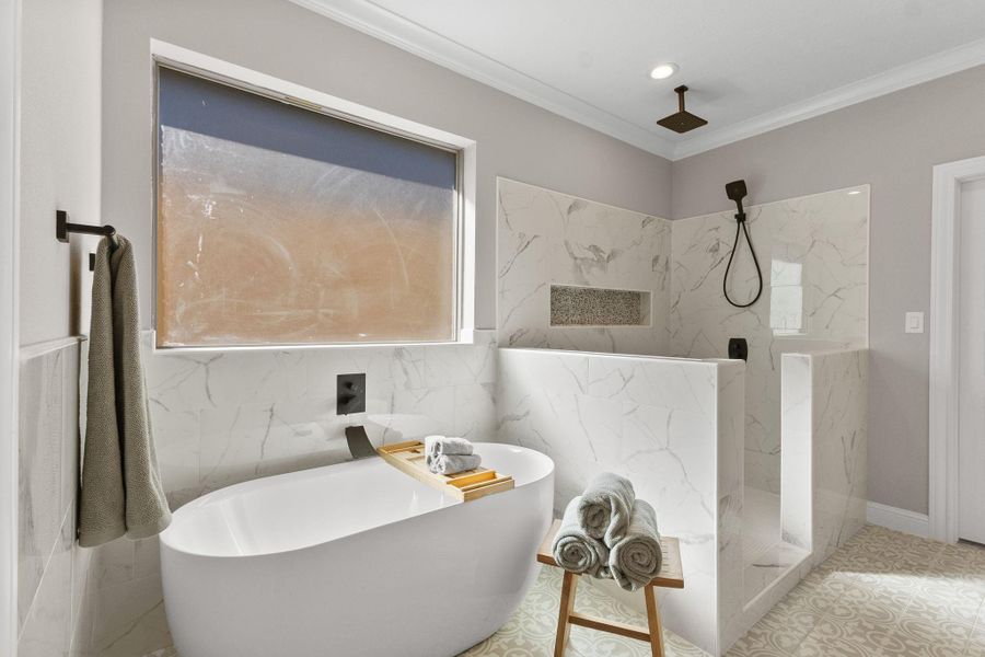 Furnished interior view inside a new home in , Beaumont (Image 13).